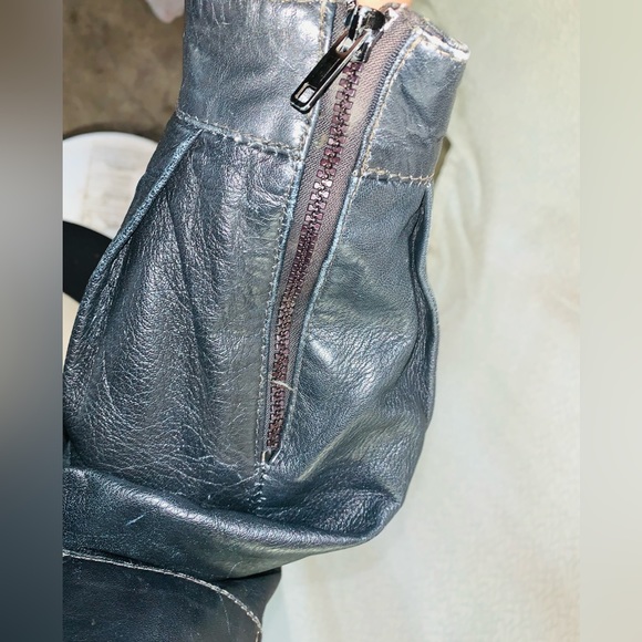 Vintage Leather Motorcycle Riding Jacket (MotoMaster) - Picture 4 of 7